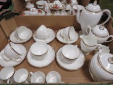 A WEDGWOOD CAVENDISH COFFEE SET