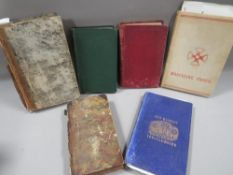 ANTIQUARIAN FREEMASONARY MASONIC BOOKS TO INCLUDE 