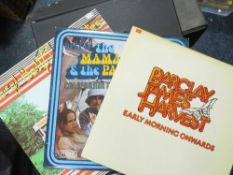 TWO BOXES OF LP RECORDS TO INCLUDE PINK FLOYD ETC