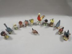 A COLLECTION OF BESWICK BIRDS AND OTHERS (13)