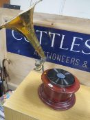 A VINTAGE GRAMOPHONE