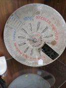 THE CHICAGO BOYE NEEDLE Co. MERCHANDISE DISPLAY CIRCA 1906, to display needles, shuttles and bobbins