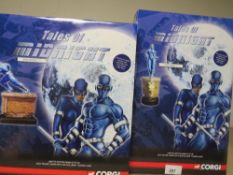 A PAIR OF NEW BOXED DIFFERENT CORGI 'TALES OF MIDNIGHT' FIGURES TO INCLUDE MIDNIGHT AND SARAH