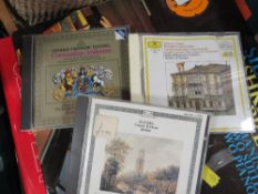 A QUANTITY OF LP RECORDS AND CDS, MOSTLY CLASSICAL