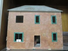 A VINTAGE DOLLS HOUSE