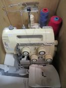 A BERNETTE 335 OVERLOCK MACHINE - UNCHECKED