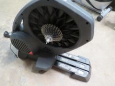 AN ELITE DIRECTO TURBO XRT CYCLE TRAINER WITH MAINS ADAPTER A/F