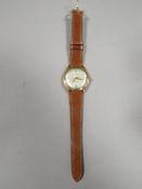 A GENTS VINTAGE 17 JEWELS WRISTWATCH BY BERNEX