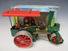 A BOXED WILESCO STEAM ROLLER D365
