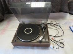 A PIONEER PL120 RECORD TURNTABLE