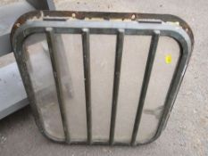 A BRASS OPENING PORTHOLE WINDOW