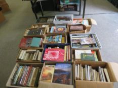 A large quantity of assorted books
