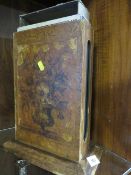 A shop display type matchbox holder and novelty large Bryant & May's match box with novelty large