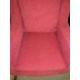 A modern red easy armchair - Image 2 of 4