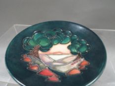 A vintage Moorcroft pin dish