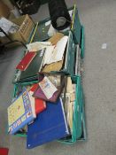 A large stamp collection in six trays all unchecked all A/F