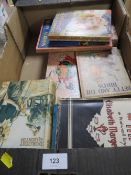 Eighteen vintage books - hardback novels and children collectables to include 2 Dorothy Quentin