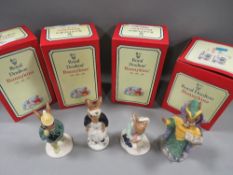 Four Royal Doulton Bunnykins figurines 