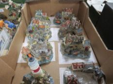 Eight Danbury Mint Royal National Lifeboat figures with certificates