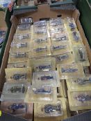 Sixty carded Eaglemoss lead soldiers