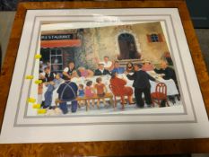 A Margaret Loxton Limited edition print together with three further pictures and prints