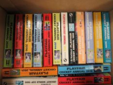 Playfair Cricket Annuals, consisting of 1949-1966, 1977, 1979, 1981-1990, 1992-1995, 199, 2010-