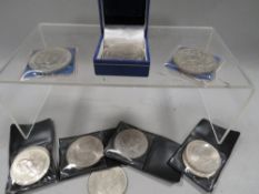 A small selection of collectable coins