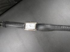 A sterling silver cased 