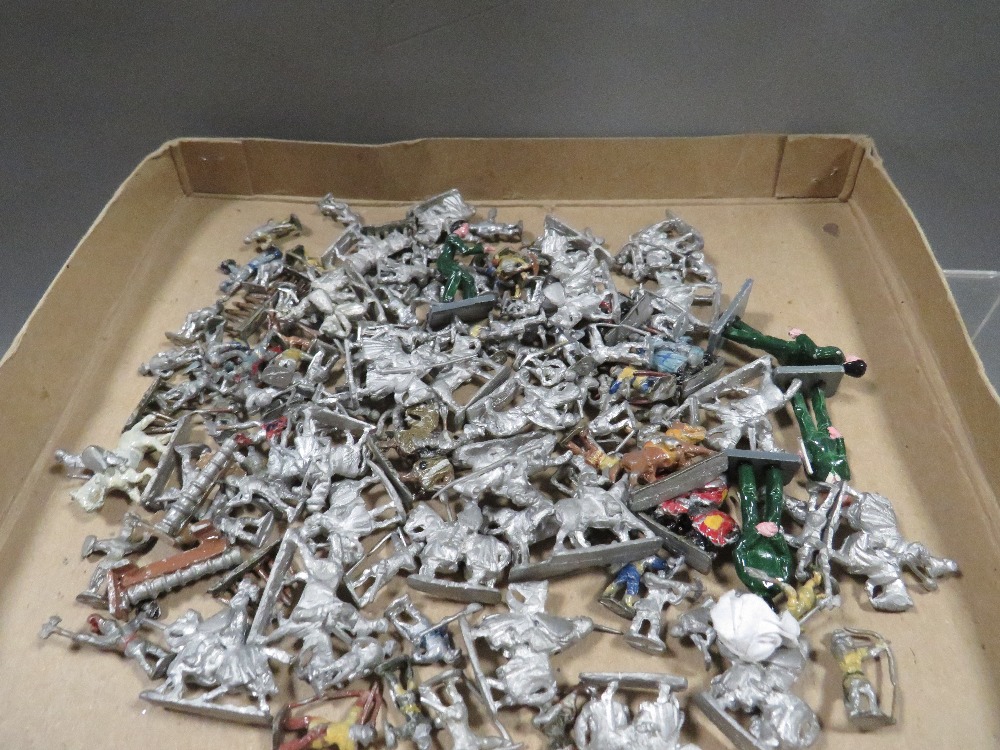 A collection of vintage metal and lead mainly military figures etc - Image 2 of 3