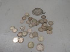 A quantity of antique collectable coinage