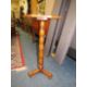 A quality burr oak reproduction pedestal table H 75 cm - Image 3 of 3