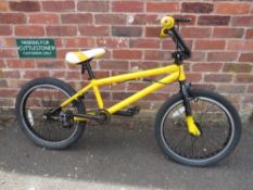 A vintage HUFFY 360 degree freestyle BMX bike