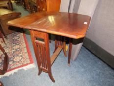 An Edwardian mahogany Sutherland table