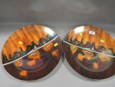 A pair of Wilkinsons pottery 