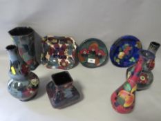 A selection of vintage ceramic vases etc