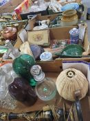 Three trays of collectables