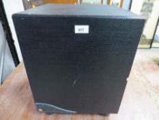 A KEF Codas boom box speaker amplifier