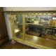 An antique gilt over mantel mirror with lion head masks W 135 cm - Image 2 of 3