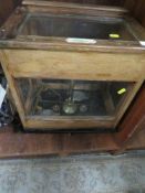 A cased display set of vintage Stratton London scales