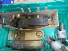 A selection of vintage locks etc