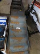 A pair of car ramps