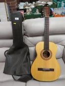 A Landola acoustic guitar