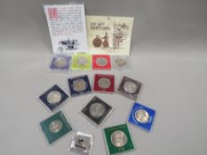 A quantity of collectors coins