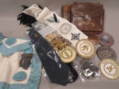 A box of Masonic Regalia