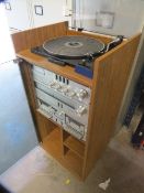 An Amstrad Hi-Fi stacking system