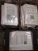Acts of Parliament 18th & 19th century - A large quantity of Acts mostly 18th century in 3 boxes