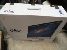 A boxed Apple IMAC computer - unchecked