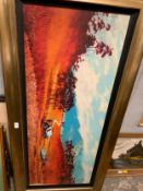 A Rolf Harris giclee framed print Road to Paradise Valley