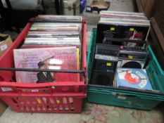 A collection of vintage radios etc and 7