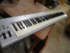 An M.Audio key station piano / music keyboard